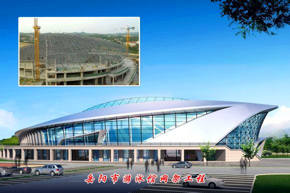 甘南游泳池网架